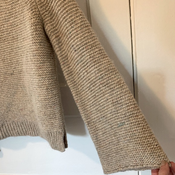 Madewell Flecked Wide-Sleeve Pullover Sweater - Picture 10 of 16